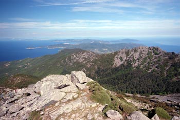 The Gondola lift on Elba