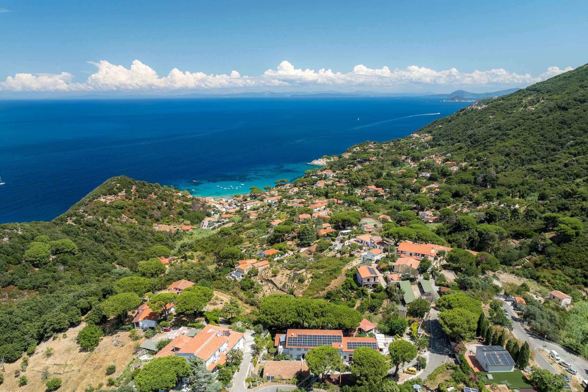 Vista sul golfo di Sant'Andrea